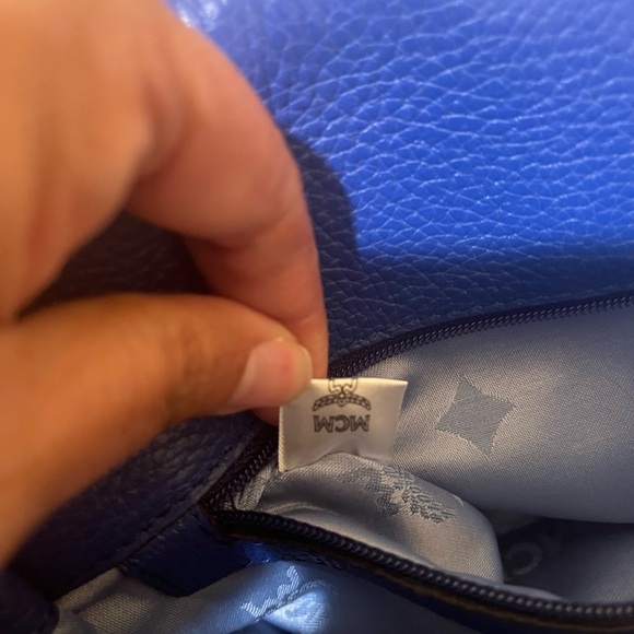 MCM BLUE 2WAY BAG - Picture 15 of 16